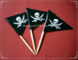 Pirate Theme Party Supply Toothpick Flag Food Pick Design 2